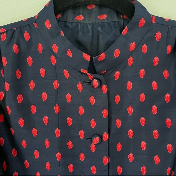 Vintage Tal Saunders Ritz Carlton Dress, Evening Coat, 100% Silk, 60’s - Picture 4 of 11